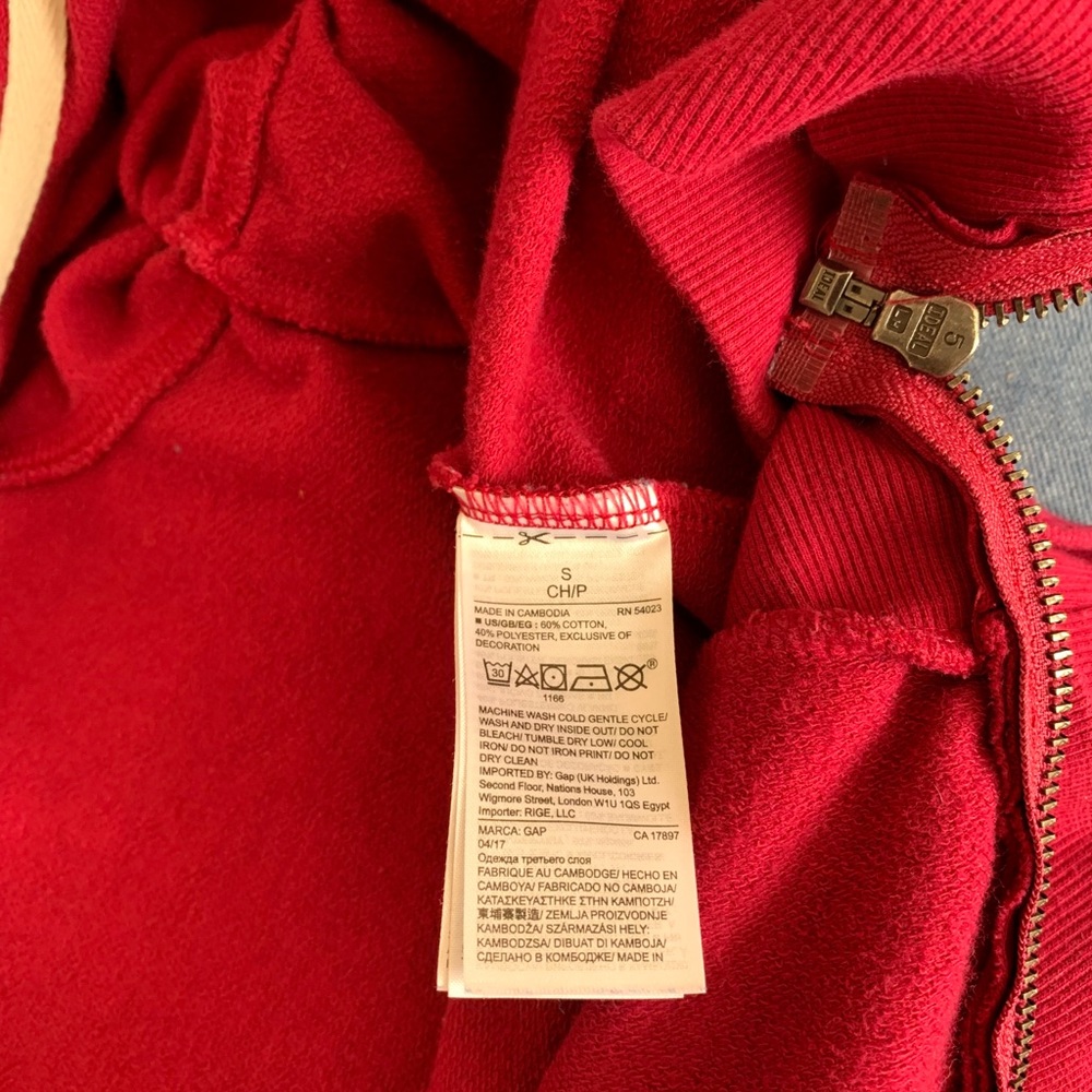 Gap🌟💖Zip-up Hoodie - Picture 3 of 8